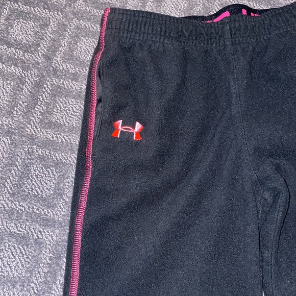 Under Armour Girls Fleece Pants - Picture 3 of 4